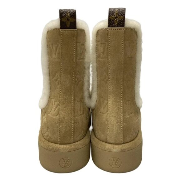 LOUIS VUITTON Aspen Chelsea Boots Beige - Women's Boots 784-021925 - Picture 3 of 10